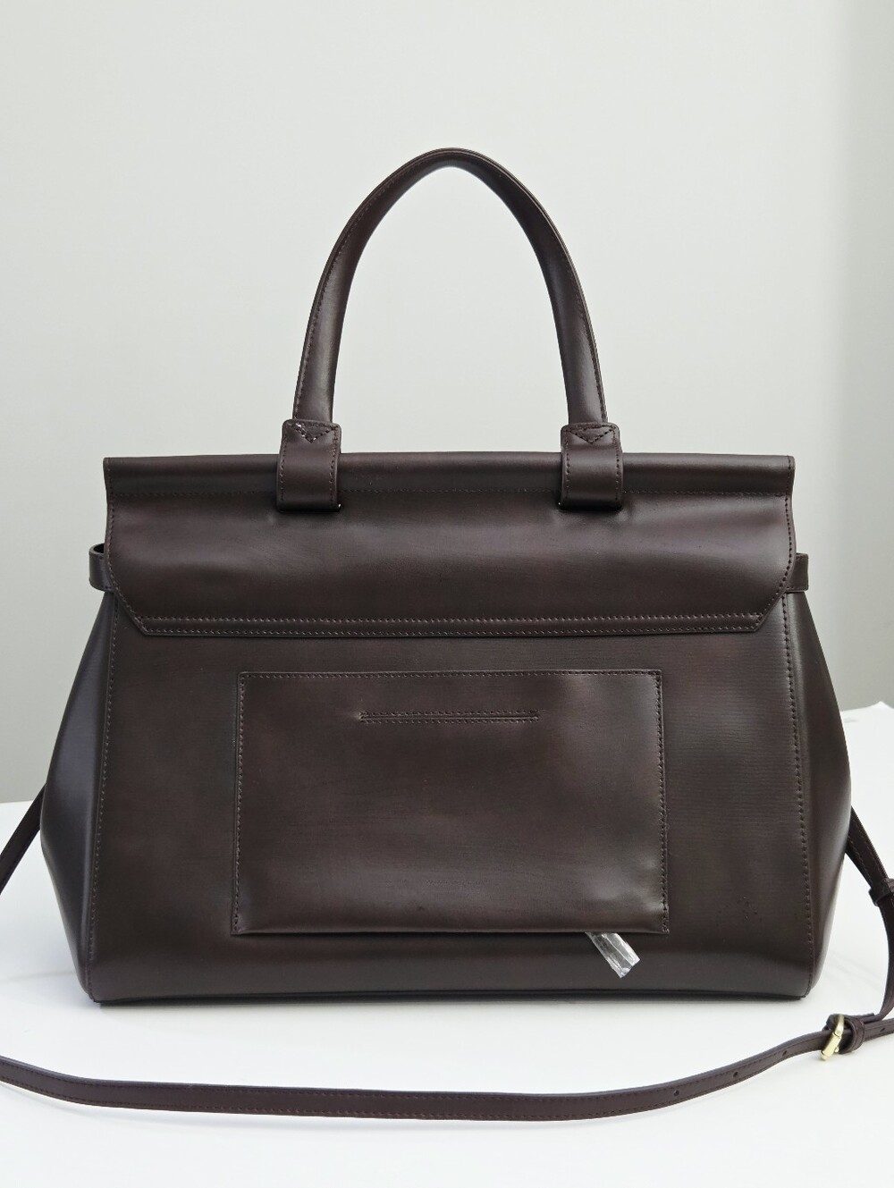 JEMMA EMMA TRAVELER 39 LAPTOP WORK BAG - MAHOGANY BROWN - Picture 7 of 10